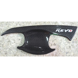 เบ้าปีก เบ้ารองมือเปิด เบ้าหลุม  เคฟล่าร์ คาร์บอน kevlar carbon black Hilux Revo 2015 ไฮลัค รีโว้ 2015  4 ประตู 4 Door V.1